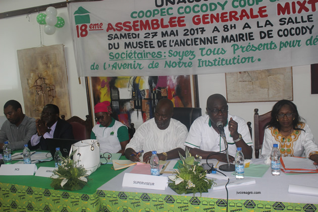 29/05/17 Assemble gnrale mixte de la COOPEC de Cocody : Rsultat positif de plus de 11 millions de francs